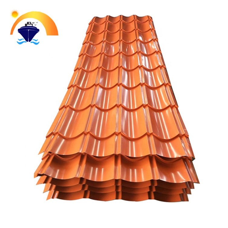 ppgi corrugated steel metal roofing sheet corrugated prepainted galvanized steel zinc tin roof sheet price