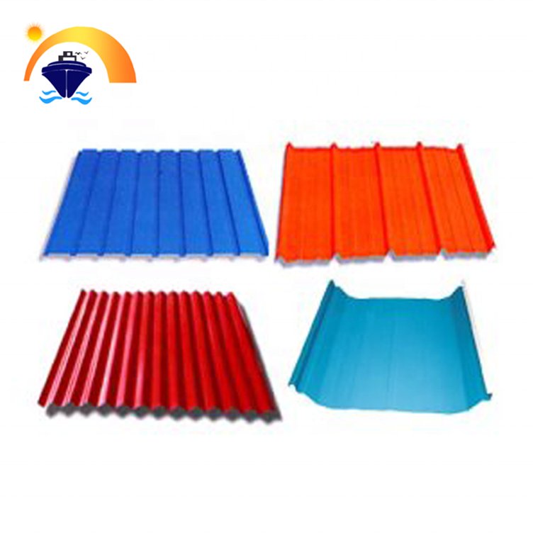 ppgi corrugated steel metal roofing sheet corrugated prepainted galvanized steel zinc tin roof sheet price