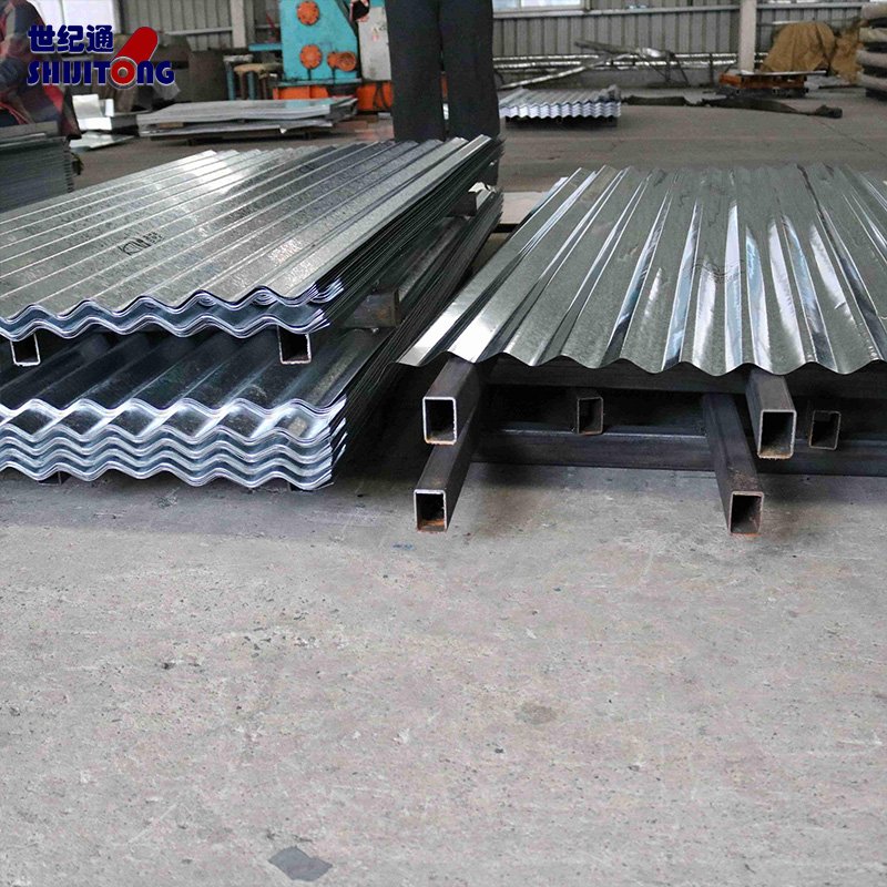 Building Material Z30-275g RAL color Coated Gi PPGI Galvanized Prepainted Corrugated Trapezoidal Steel Roofing/Roof Tile Sheet