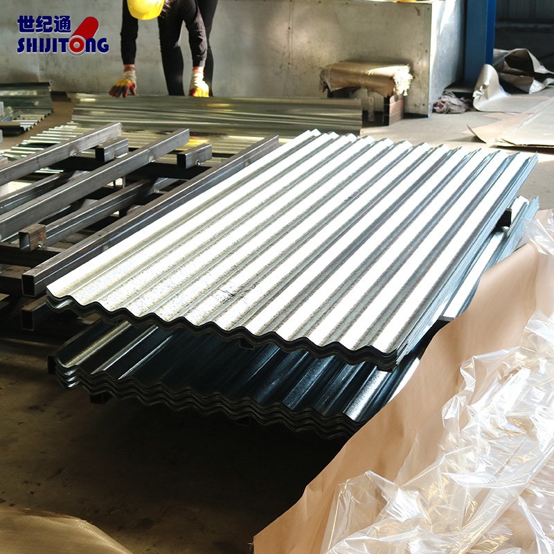 Building Material Z30-275g RAL color Coated Gi PPGI Galvanized Prepainted Corrugated Trapezoidal Steel Roofing/Roof Tile Sheet
