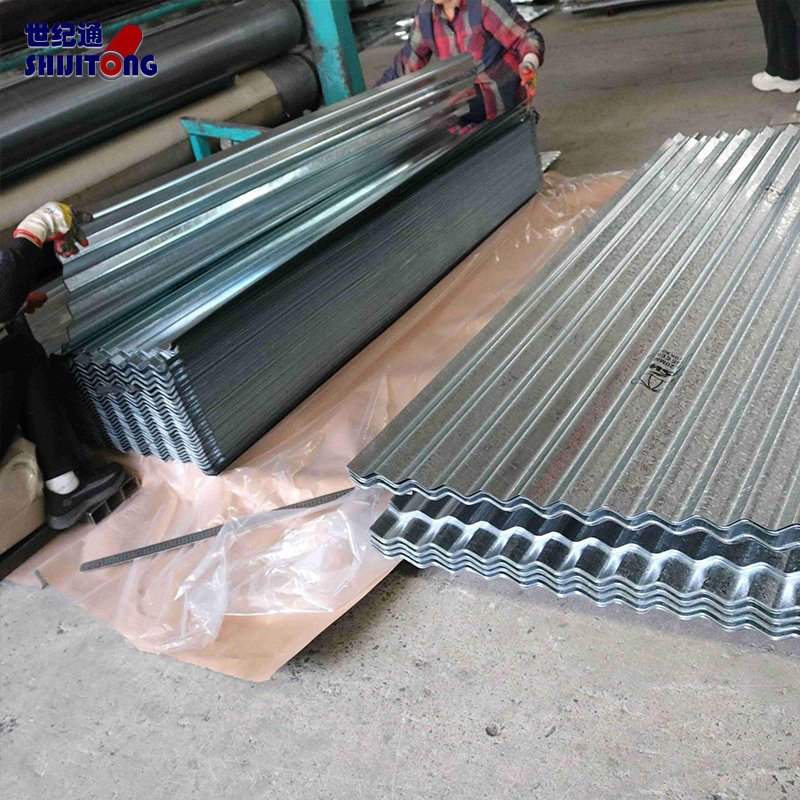 Building Material Z30-275g RAL color Coated Gi PPGI Galvanized Prepainted Corrugated Trapezoidal Steel Roofing/Roof Tile Sheet