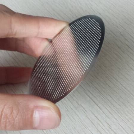 High precision 0.15 0.2 0.25 0.3 0.5 mm etching mesh stainless steel disc for chemical fiber plate