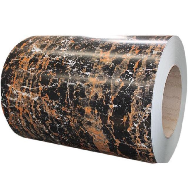 galvanized steel coils prepainted gi steel coil with wood grain color coating