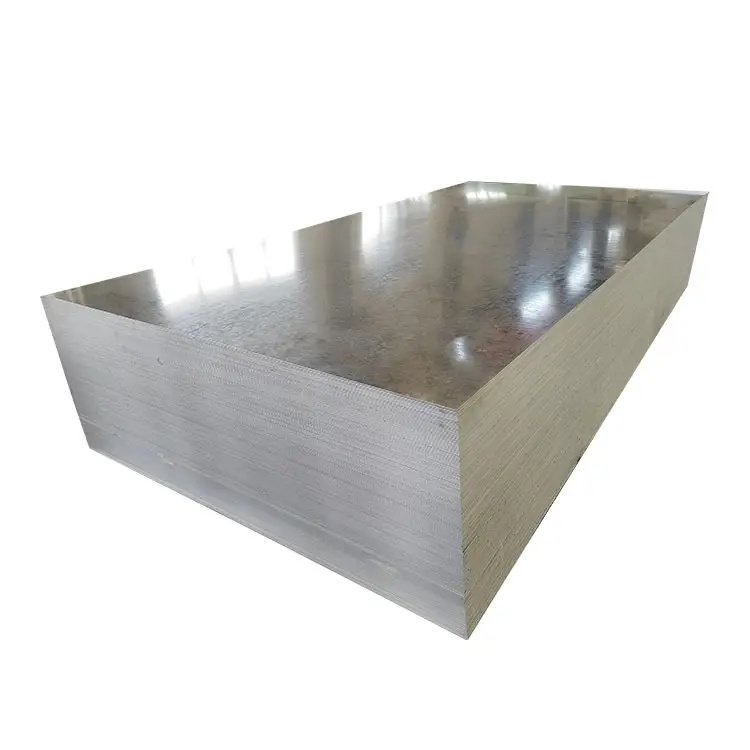 Best Price Steel Z50 Z80 Silver Spangle Customized Flat Steel Coated Sheet 2.5mm 3m Galvanized Steel Sheet Plate