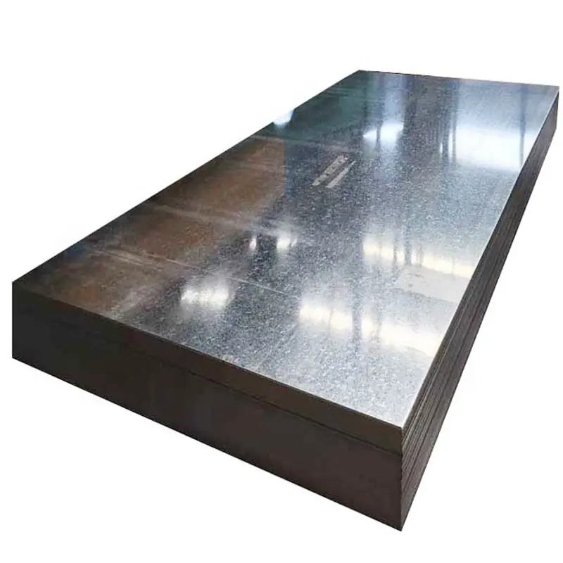 Best Price Steel Z50 Z80 Silver Spangle Customized Flat Steel Coated Sheet 2.5mm 3m Galvanized Steel Sheet Plate