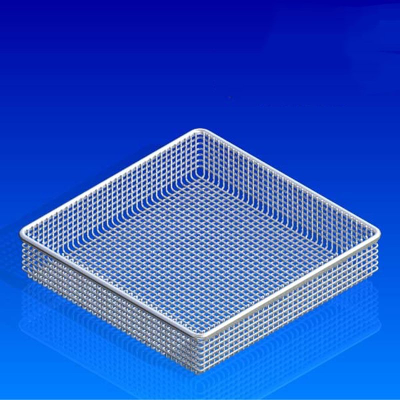 304 Stainless Steel Mesh Baskets for Kitchen Storage Durable and Rust-Resistant Stainless Steel Kitchen Baskets