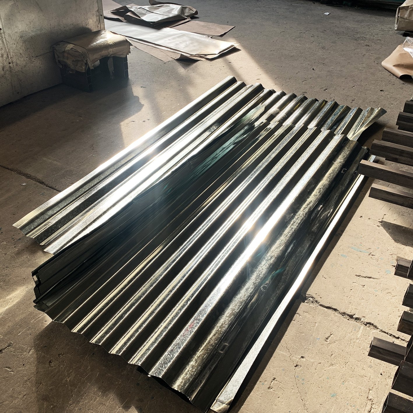Sheet metal roofing SGCC DX51D 22 gauge corrugated steel roofing sheet galvanized roofing sheet