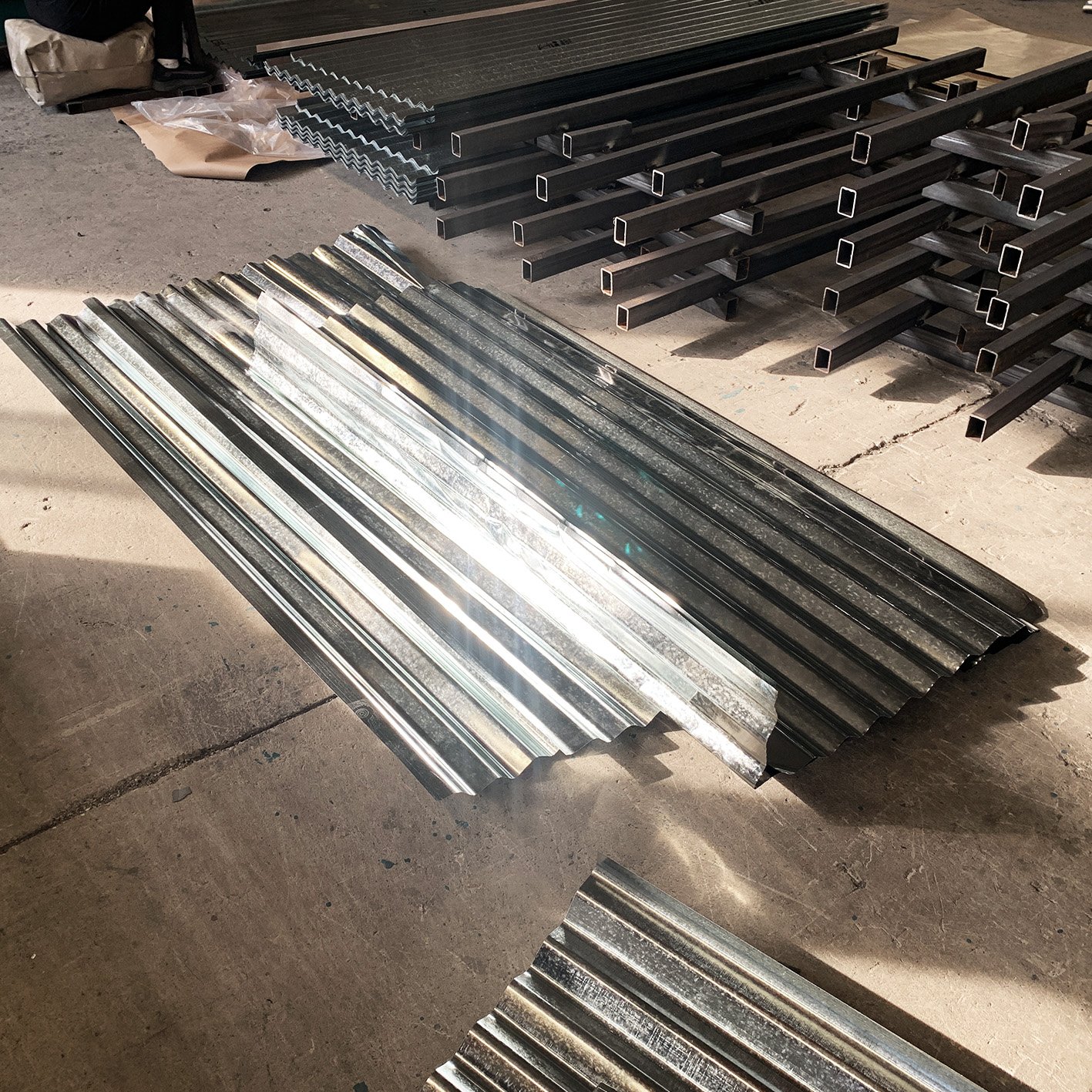Sheet metal roofing SGCC DX51D 22 gauge corrugated steel roofing sheet galvanized roofing sheet