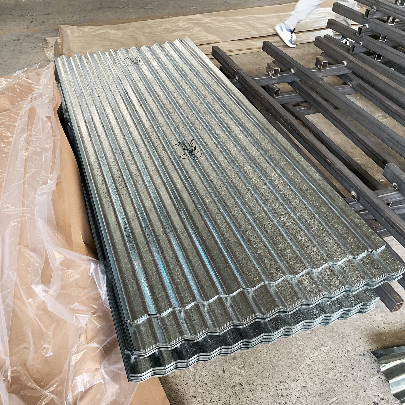 Sheet metal roofing SGCC DX51D 22 gauge corrugated steel roofing sheet galvanized roofing sheet