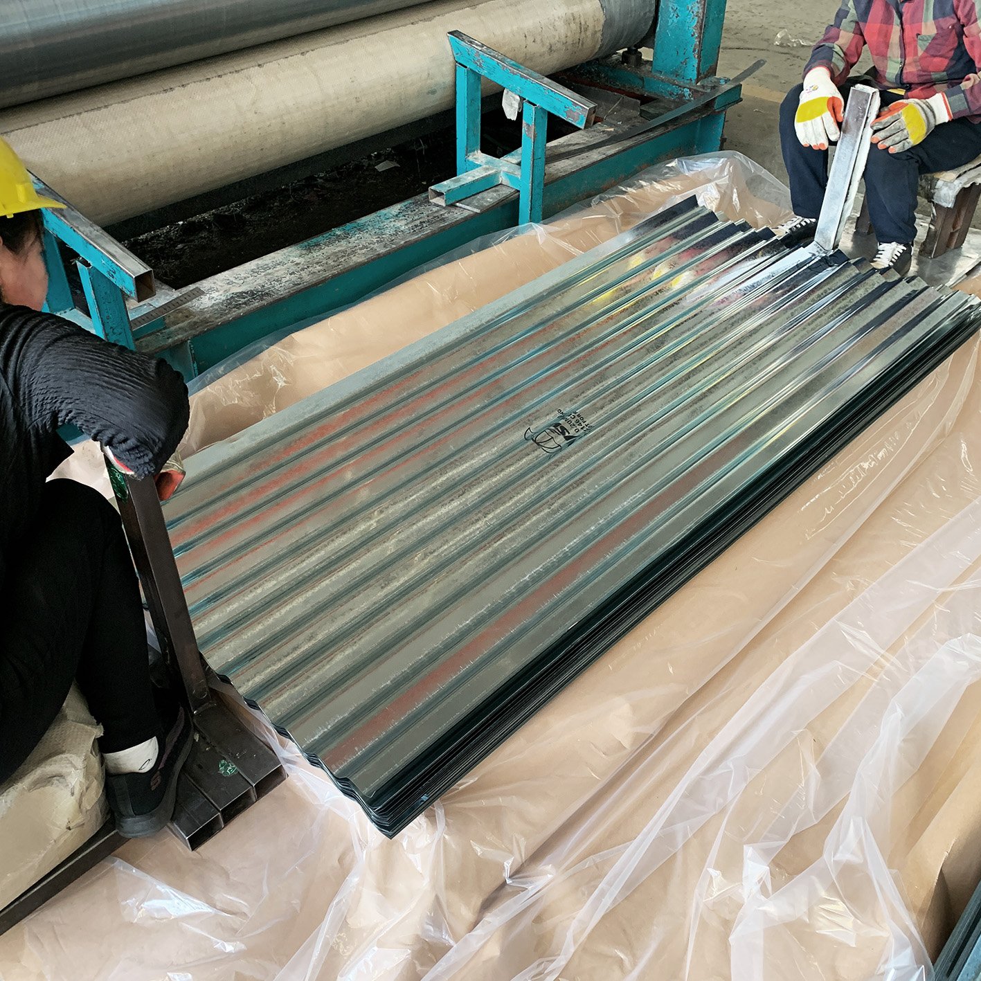 Sheet metal roofing SGCC DX51D 22 gauge corrugated steel roofing sheet galvanized roofing sheet