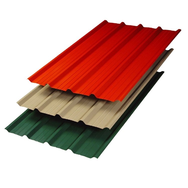 Steel Plate Metal Roofing Iron Sheet Galvanized Zinc Steel Coil Ppgi Corrugated Galvanized Steel Sheets