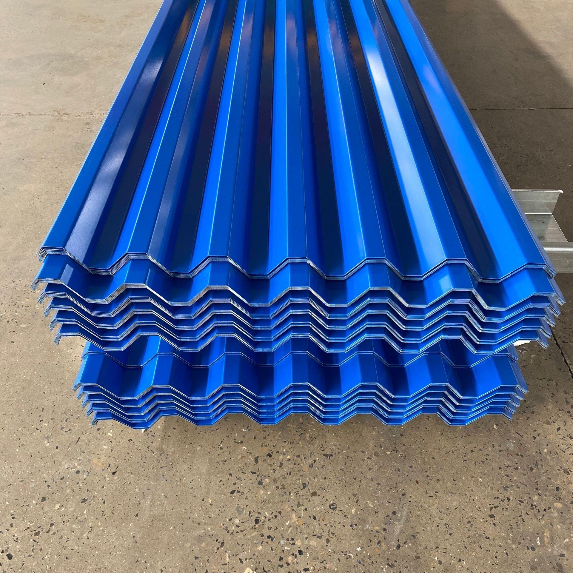 In Stock Zinc Sheet Corrugated Roofing Galvanized 1mm Galvanized Corrugated Steel Roofing Iron Sheet Plate