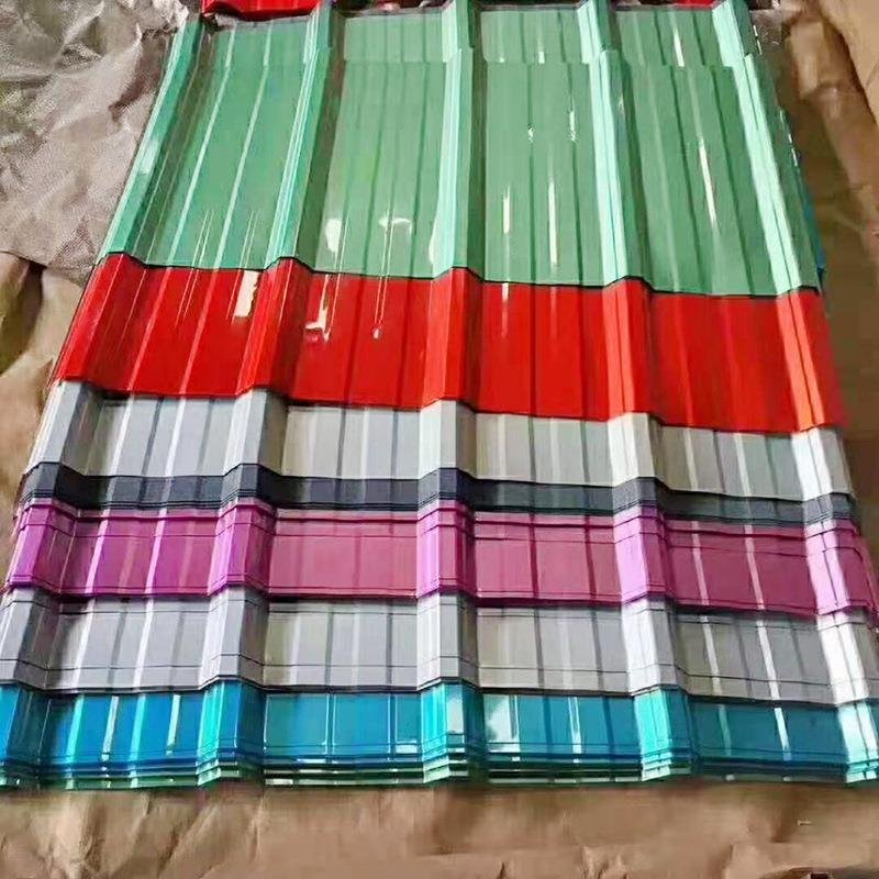 In Stock Zinc Sheet Corrugated Roofing Galvanized 1mm Galvanized Corrugated Steel Roofing Iron Sheet Plate