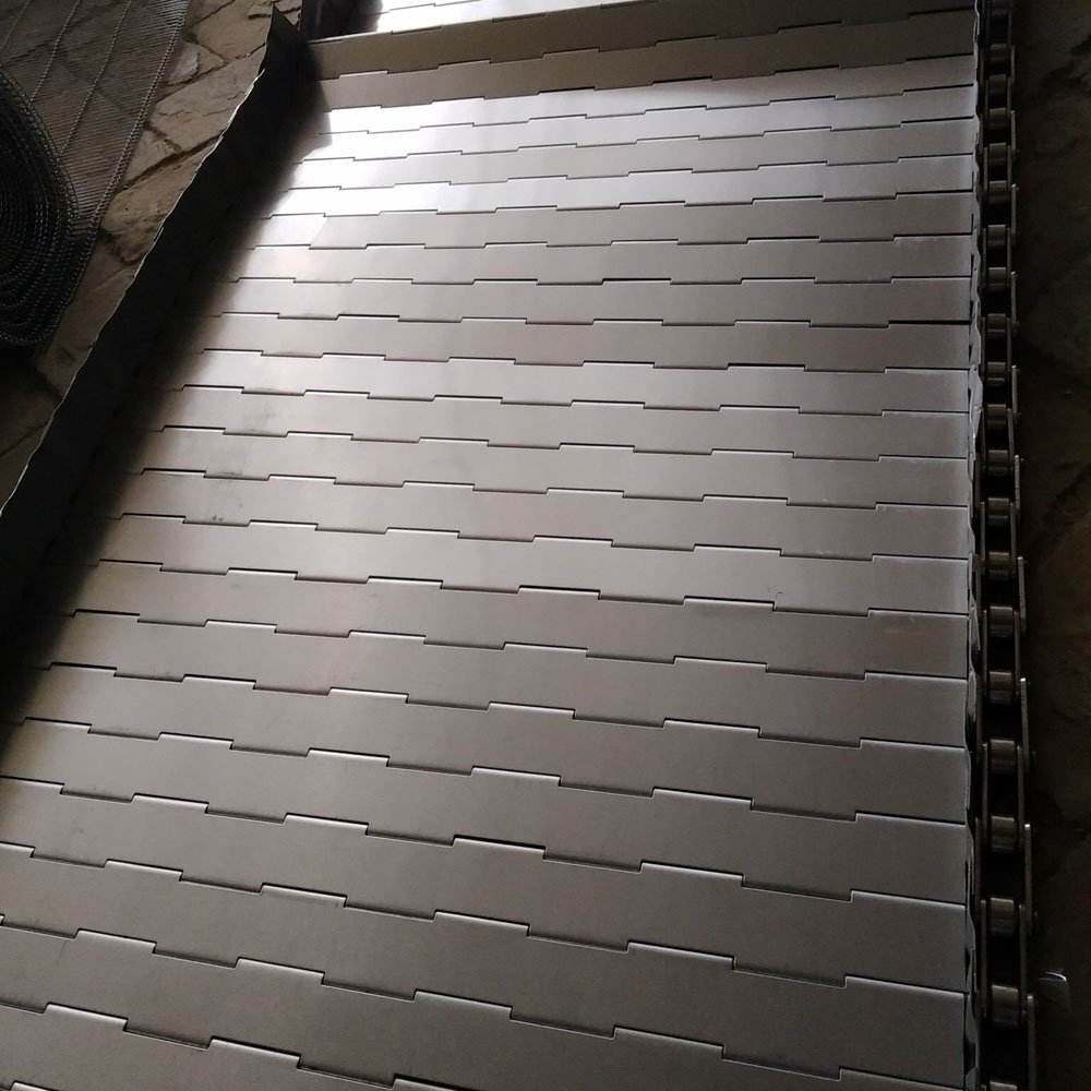 Professional stainless steel 304 wire woven spiral mesh grid conveyor belt