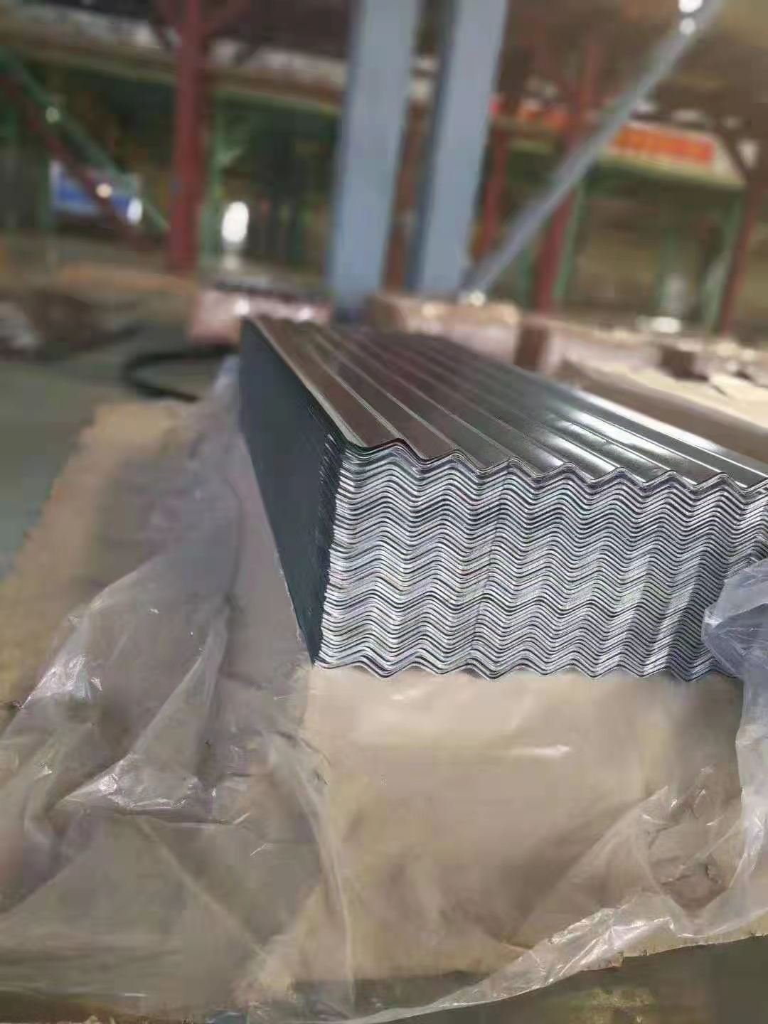 gauge 32 galvanized corrugated iron sheet 26 gauge color-coated galvanized corrugated sheet steel roofing sheet price
