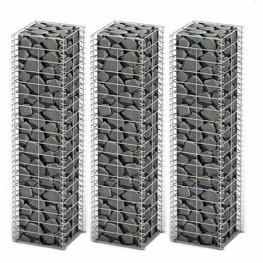 Factory Price Cabion Steel Wire Galvanized Steel Welded Gabion Mesh Cages Welded Iron Gabion Basket Box