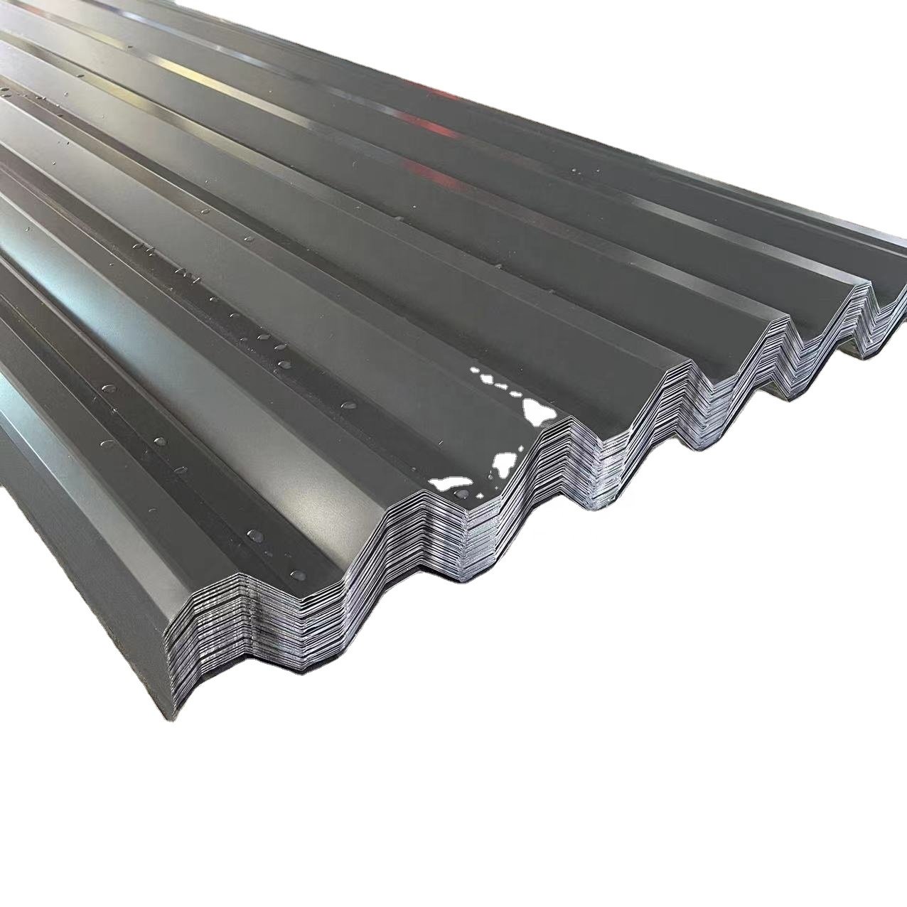 Zero Spangle Corrugated Roofing Sheet PPGI Steel with Cutting Welding Bending Processing Services
