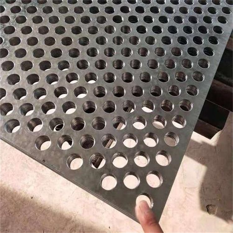 Hot Sale Perforated Metal Sheet 201 304 316 Stainless Steel Round Hole Perforated Carbon Steel Sheet Punching Mesh Screen