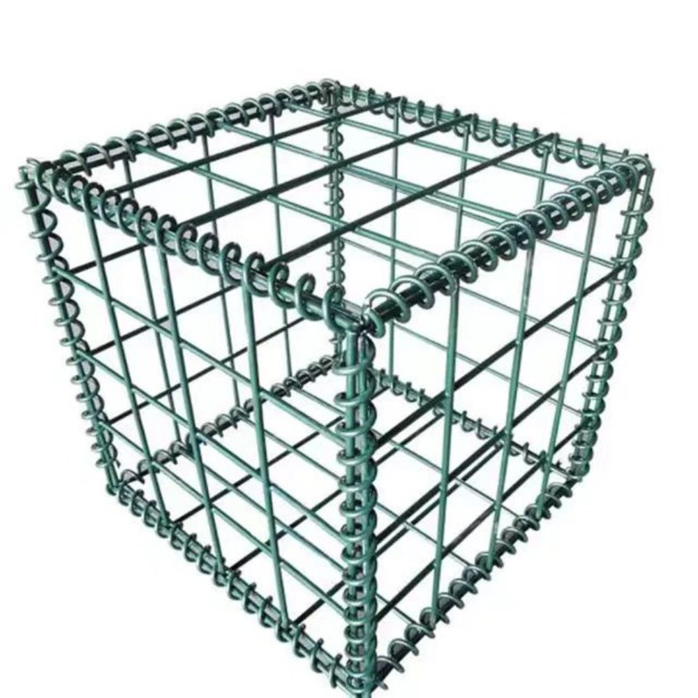 Wire Mesh Welded Gabion curved gabion mesh box basket