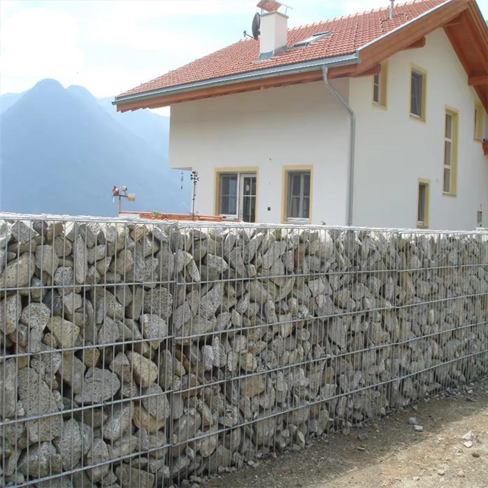 Wire Mesh Welded Gabion curved gabion mesh box basket