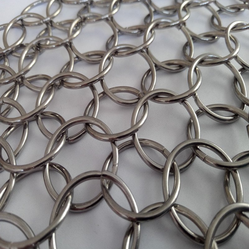 Metal Ring Mesh Architectural Drapery/Stainless Steel Chainmail Ring Mesh
