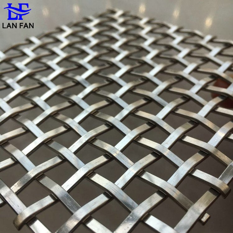 201 Stainless Steel Crimped Wire Mesh 65mn Steel Wire Mesh Crimped Moulding