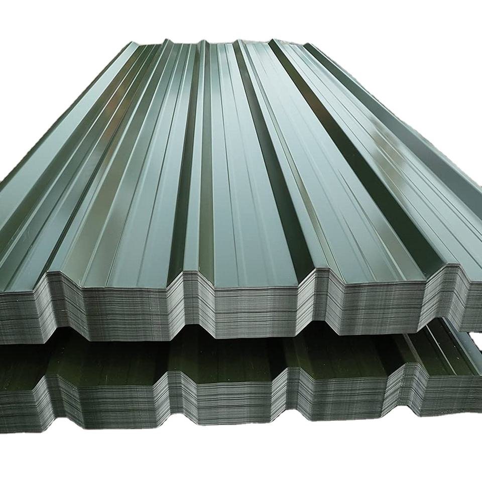 Long Span Roof Truss Sheets Prices Overstock GI Zinc Galvanized Galvalume Corrugated Roofing Shingles Metal 04mm 12ft Provided