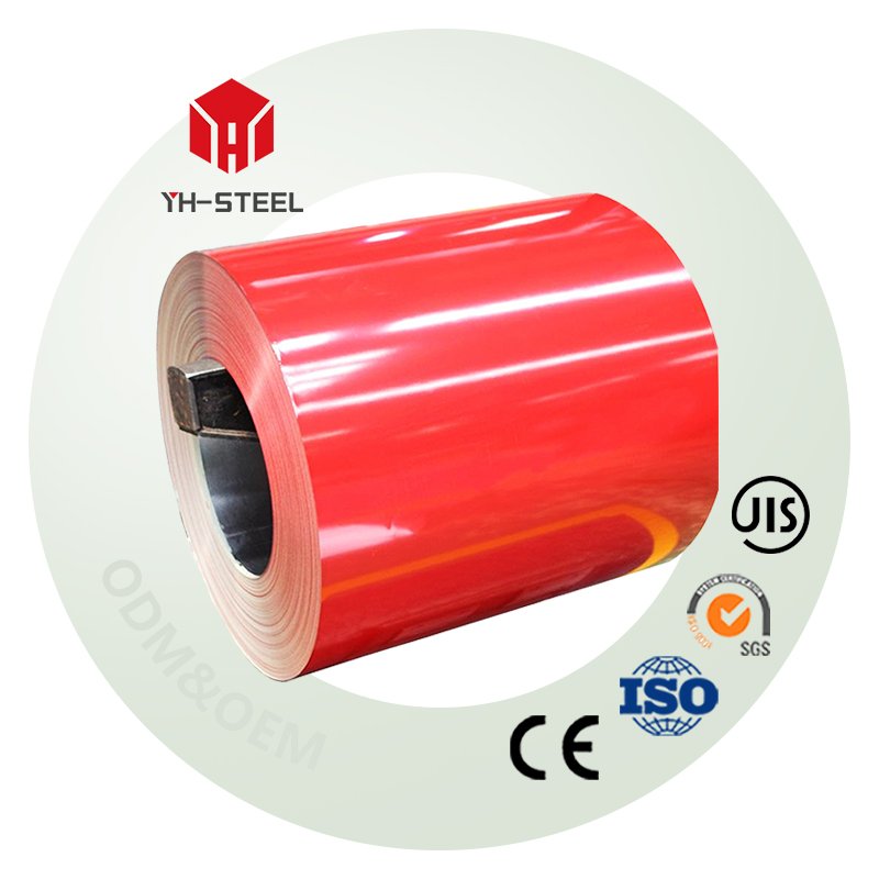 0.65*1250mm Ral7001 Color Coated Prepainted Galvanized PPGI Steel Coil Roll