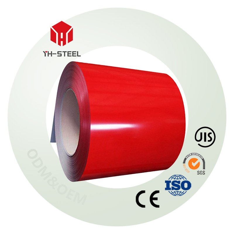 0.65*1250mm Ral7001 Color Coated Prepainted Galvanized PPGI Steel Coil Roll