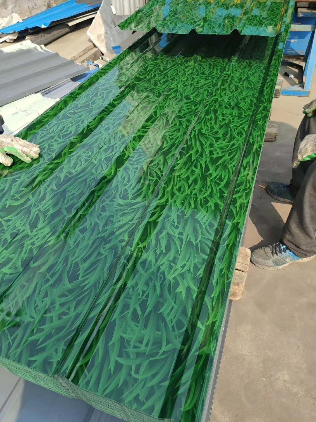 Color Coated PPGI Galvanized Corrugated Iron Sheet Zinc Metal Roofing Steel Plate GI Corrugated Roofing Sheets