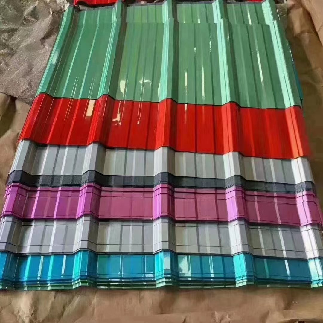 hot sale 22 24 28 gauge ral colors waterproof roof steel sheets steel roof sheet color coated galvanized steel roofing sheet