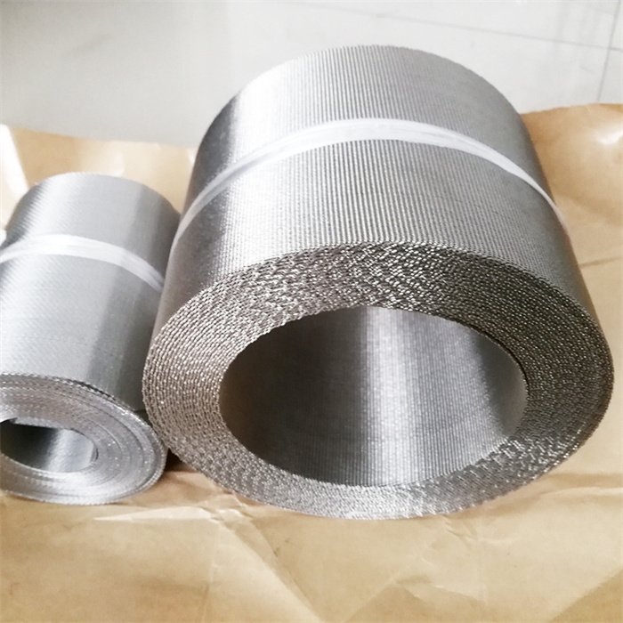 Reverse Dutch Weave Stainless Steel Auto Metal Filter Screen Mesh Belt for Plastic Extruder