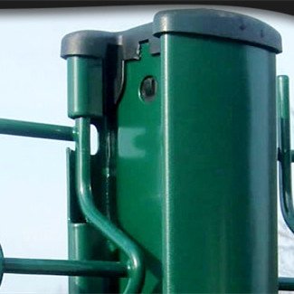 Welded Iron Wire Mesh Material Wire Mesh Panels Green 3D Fence For House