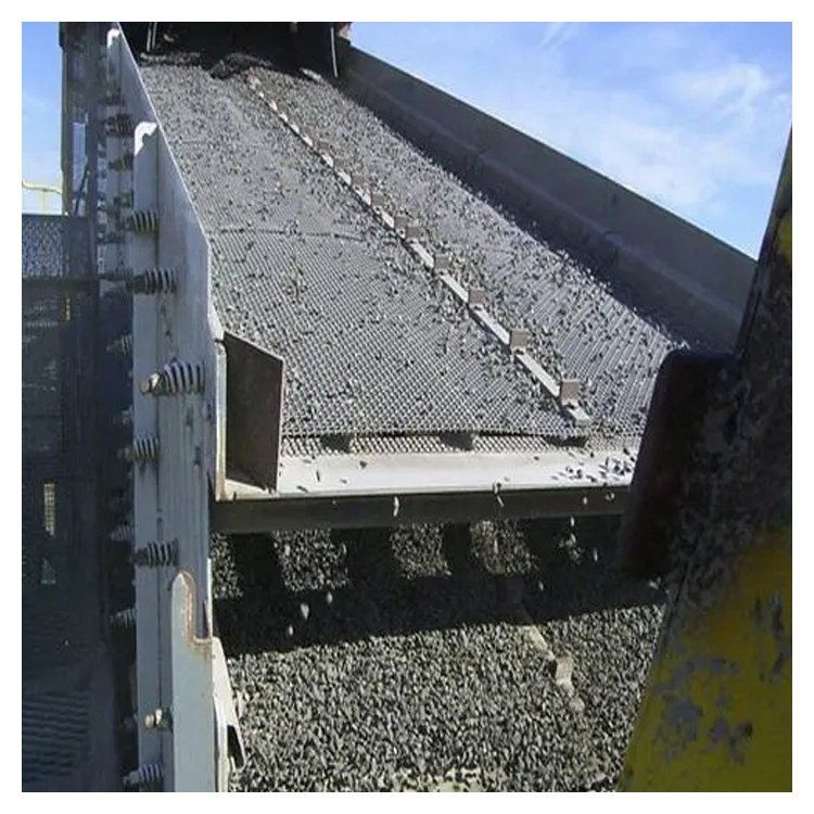 Wholesale 45# 65Mn Steel Crimped Wire Mesh Screen Sand Gravel Mine Sieve Crusher Hooked Vibrating Screen Mesh
