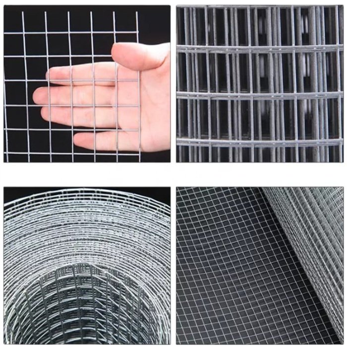 Hot Sale Galvanized Stainless steel Welded Wire Mesh Roll/Piece Chicken Farm Fencing steel Wire Mesh