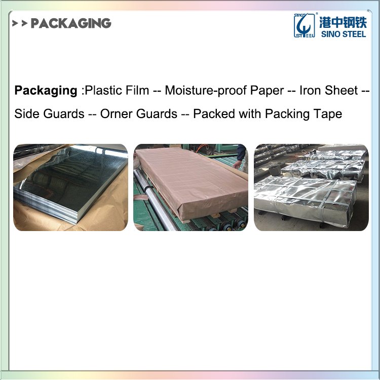 Corrugated Metal Roofing 14 Gauge 0.45mm Zinc Roof Galvanized Steel Sheet