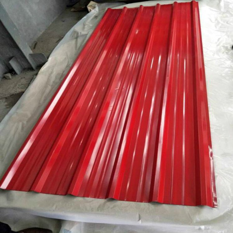 28gauge tile metal prepainted galvanized ppgi color corrugated roofing sheet for building material
