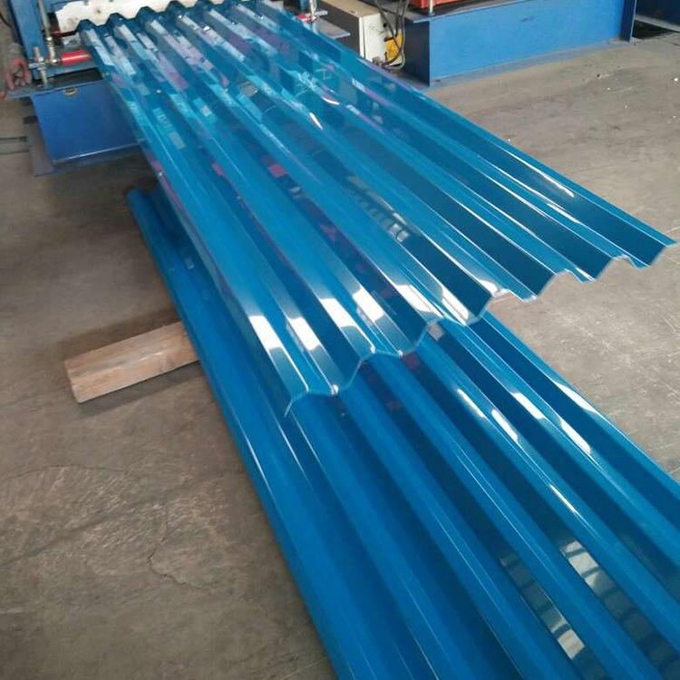 28gauge tile metal prepainted galvanized ppgi color corrugated roofing sheet for building material