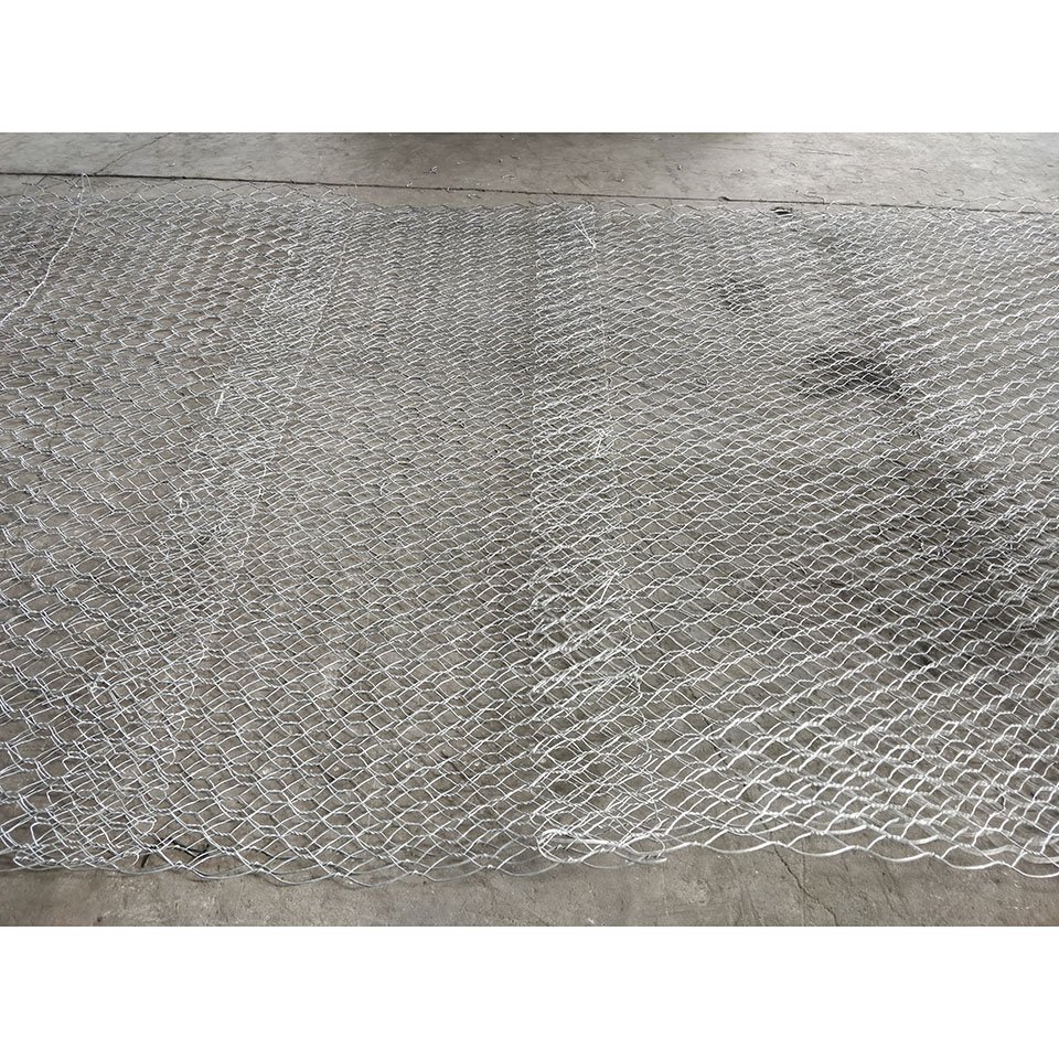 Galvanized PVC Woven Gabion Mesh for River regulation Gabion basket