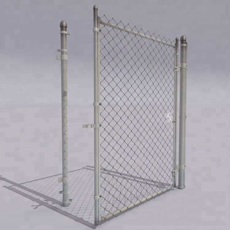 Diamond Chain Link Fence PVC Coated Galvanized Steel Wire Woven Welded Metal Available Square Iron Wire Mesh For Construction