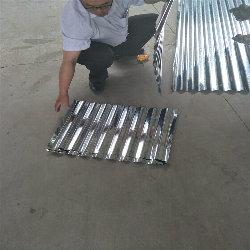 Spcc Sgcc Regular Cold Rolled Coil Corrugated Roofing Tile Galvanized Steel Sheets For Prefab Houses factory villa familie