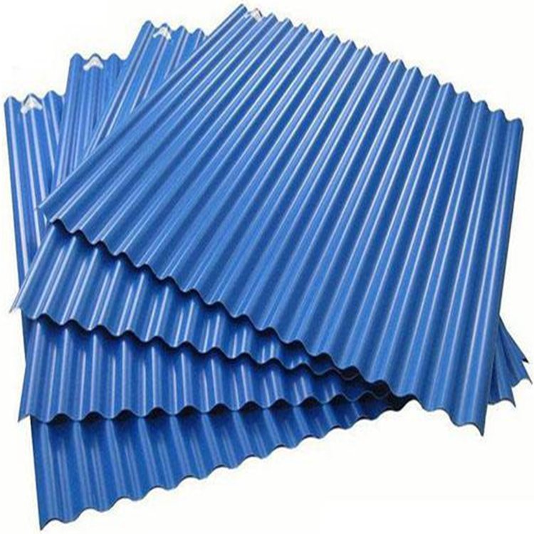 RAL 5012 PPGI Corrugated Steel Roofing Sheet Coated Corrugated Steel PPGI/PGL Sheets Cutting Punching Certified BIS JIS ROHS