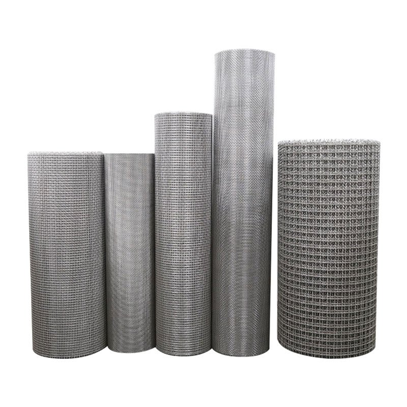 SS316 Crimped Woven Corrugated Wire Mesh Stainless Steel Crimped Woven Wire Mesh Embossed Weave Mesh