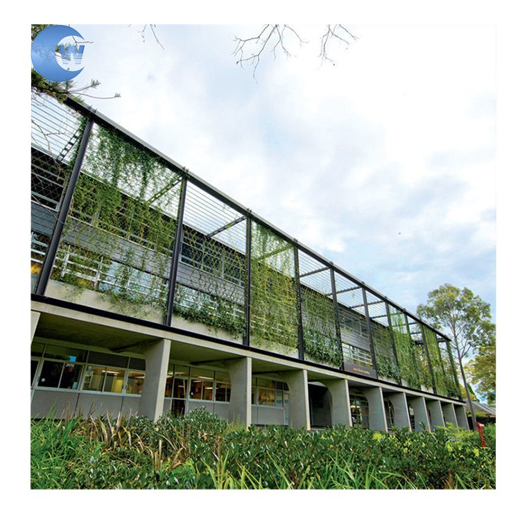 Hot sale Green Wall Stainless Steel Wire Rope mesh Trellis and Fittings