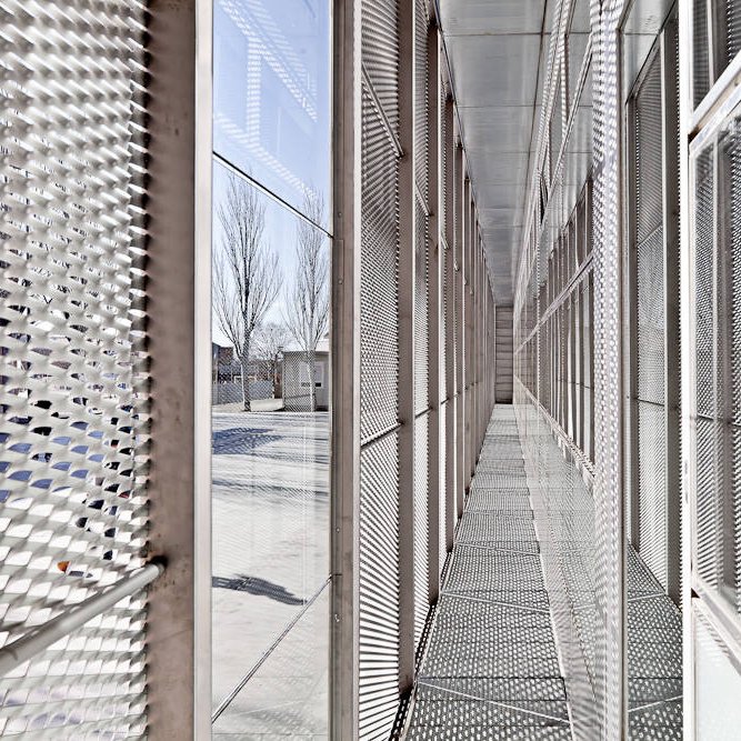 Flat expanded metal mesh / Aluminum Expanded metal mesh / Stainless steel expanded mesh panel