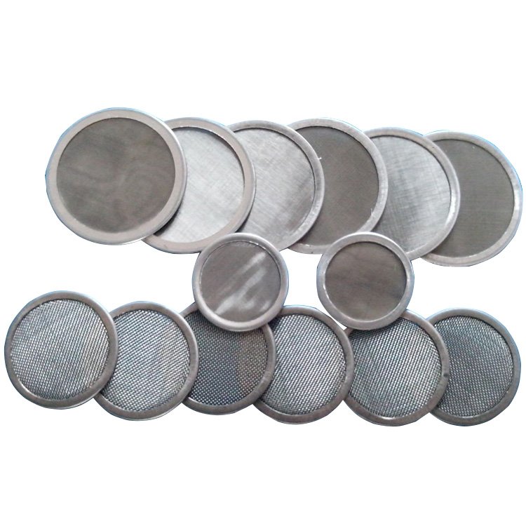 SUS304 316L 2024 New product high quality verifiable Wire Mesh Filter Mesh Screen Sintered Metal Wire Mesh Filter Disc