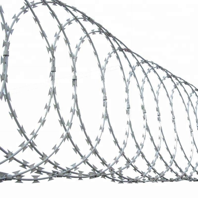 halls 10 meters concertina razor barbed wire