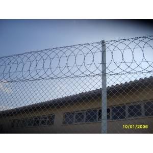 Fence Barbed Wire Razor Wire Steel Surface Performance Coil Protection Feature Material Origin Type Galvanized stainless steel