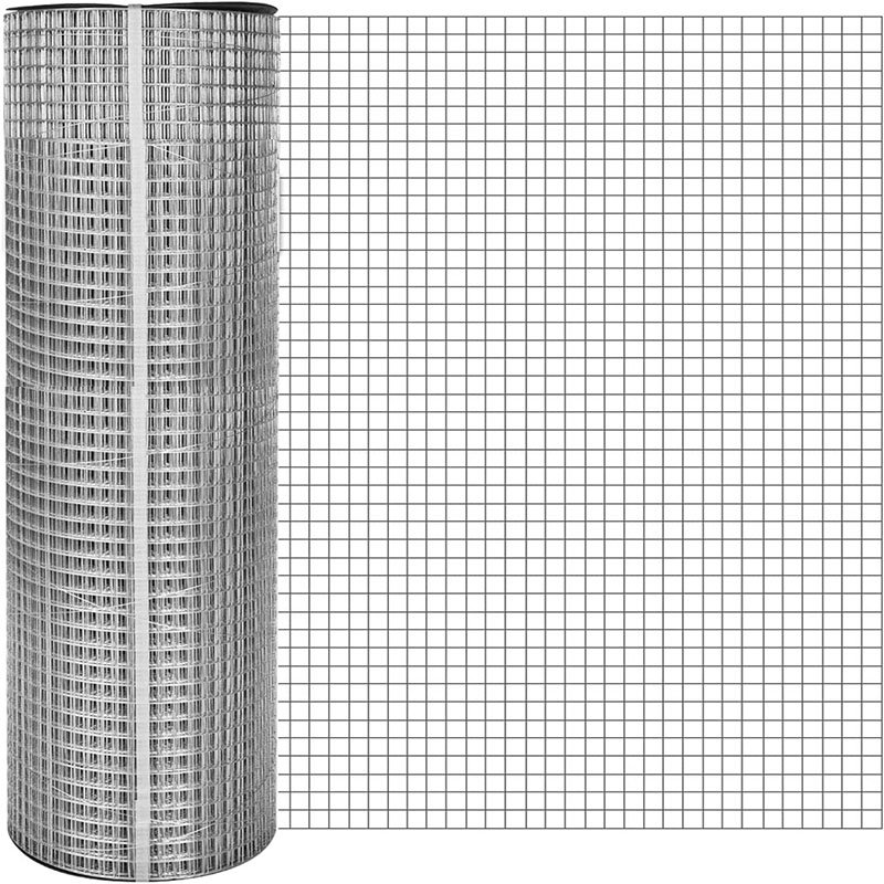 Steel mesh netting steel wire mesh roll fence protection 304 stainless steel welded wire mesh use for breeding and isolation