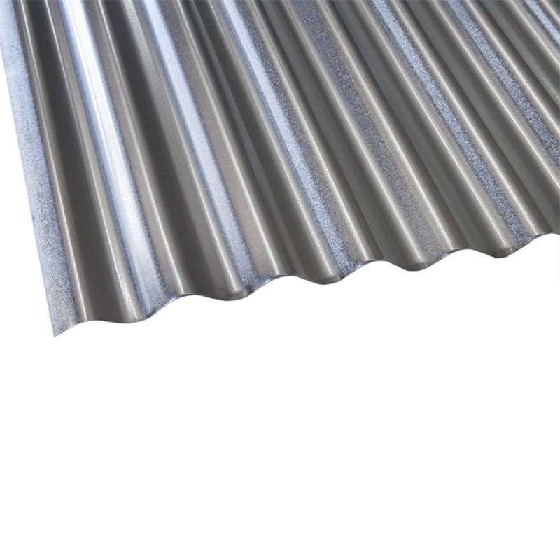 Silvery look ASTM AISI GALVANIZED CORRUGATED STEEL PLATE SPCC corrugated Galvanized Zinc Roof Sheets